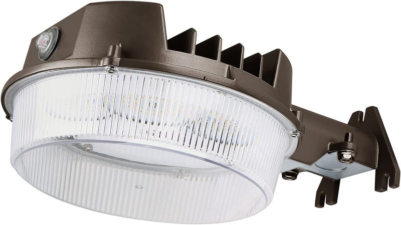 Elitexcel Dusk to Dawn Outdoor Lighting, 43W LED Barn Lights Outdoor, 5000LM 400W Replace Yard Lights, 5000K Daylight Security Area Street Light, 120V Waterproof Garage Parking Lot Flood Light - Image 1